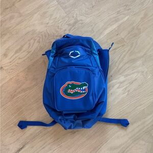 Vibrant Blue Backpack with Iconic Logo
